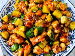 酱爆鸡丁-北大地皖峰饭馆