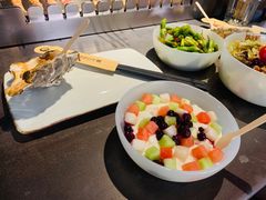 水果酸奶-很久以前羊肉串(南京路第一百货店)