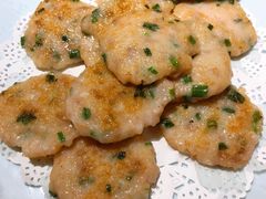 莲藕酿煎虾饼-聚缘堂·海鲜私房菜(松岭路店)