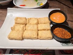 黄金爆浆豆腐-云海肴云南菜(浦江欢乐颂店)