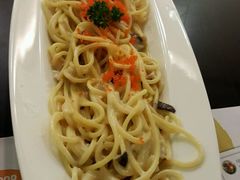 奶油蘑菇意大利面-绿茵阁(体育西分店)