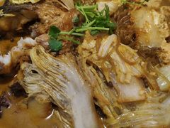 鱼头炖粉条白菜-李连贵熏肉大饼(丰台南路地铁站店)