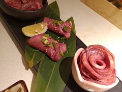 黑毛牛舌拼盘-赤坂亭M9和牛烧肉·日料398放题(万达店)