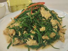 沙葱炒鸡蛋-瑞琳阿尔泰冷水鱼(康源财富中心店)