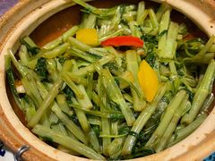 虾酱空心菜小份-宁波状元楼酒店(和义路店)