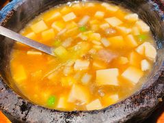 石锅鸡汤豆腐-绿茶餐厅(蓝色港湾店)