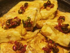 石板煎豆腐-草家酱蟹炭火烤肉店(珲春南路一店)