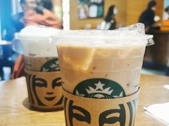 冰红茶咖啡拿铁鸳鸯-星巴克(兰州国芳百货店)