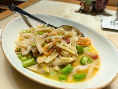 春笋蚕豆河虾三春鲜-锦府盐帮·张宅(世纪金源店)