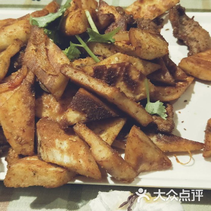 阿依來新疆餐廳風味饢炒肉圖片-北京新疆菜-大眾點評網