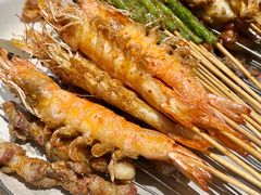 炭烤深海虾-来自葫芦岛的葫芦娃全碳烧烤
