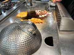 认真做菜中-大成铁板烧•板前(复古餐厅石老人店)