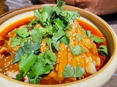 重庆口水鸡-三人行骨头王火锅(长寿店)