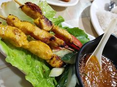 沙爹鸡肉串-热浪岛马来餐厅