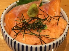 三文鱼二色饭-海鲜问屋 银鳞水产