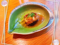 清酒鲍鱼配鹅肝酱-墨澜·人间味割烹料理