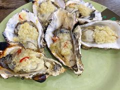 炭烧蒜蓉生蚝-贞姨美食·老字号海鲜大排档