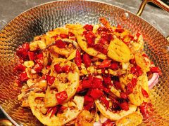 香辣鱿鱼爱上虾-炊烟小炒黄牛肉(浦东世纪汇店)