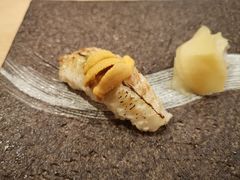 炙烤比目鱼裙边寿司-一阳寿司(麦子街店)