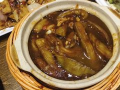 咸鱼鸡粒茄子煲-熠盛粤味(永康路店)