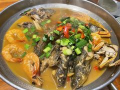 富春江野生杂鱼煲-小乡小镇·传承桐庐土菜·老板亲自烧的菜