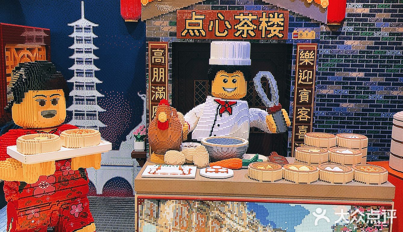 广州探店｜🕹乐高竟然开了间茶楼‼️