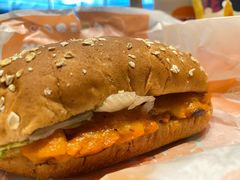 果木香风味火烤鸡腿堡-汉堡王(EAC欧美中心店)