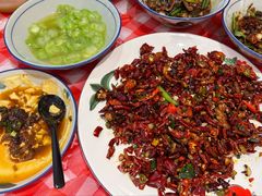 乾隆辣子鸡-荆九爷爆炒桥头三嫩(夫子庙店)