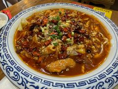 -东来菜馆•手抓海鲜家常菜•海鲜锅贴(鸽子窝店)