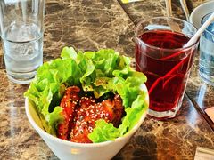 黑白芝麻鸡翅-Let's burger&pasta·非常汉堡·融合西餐(蓝色港湾店)