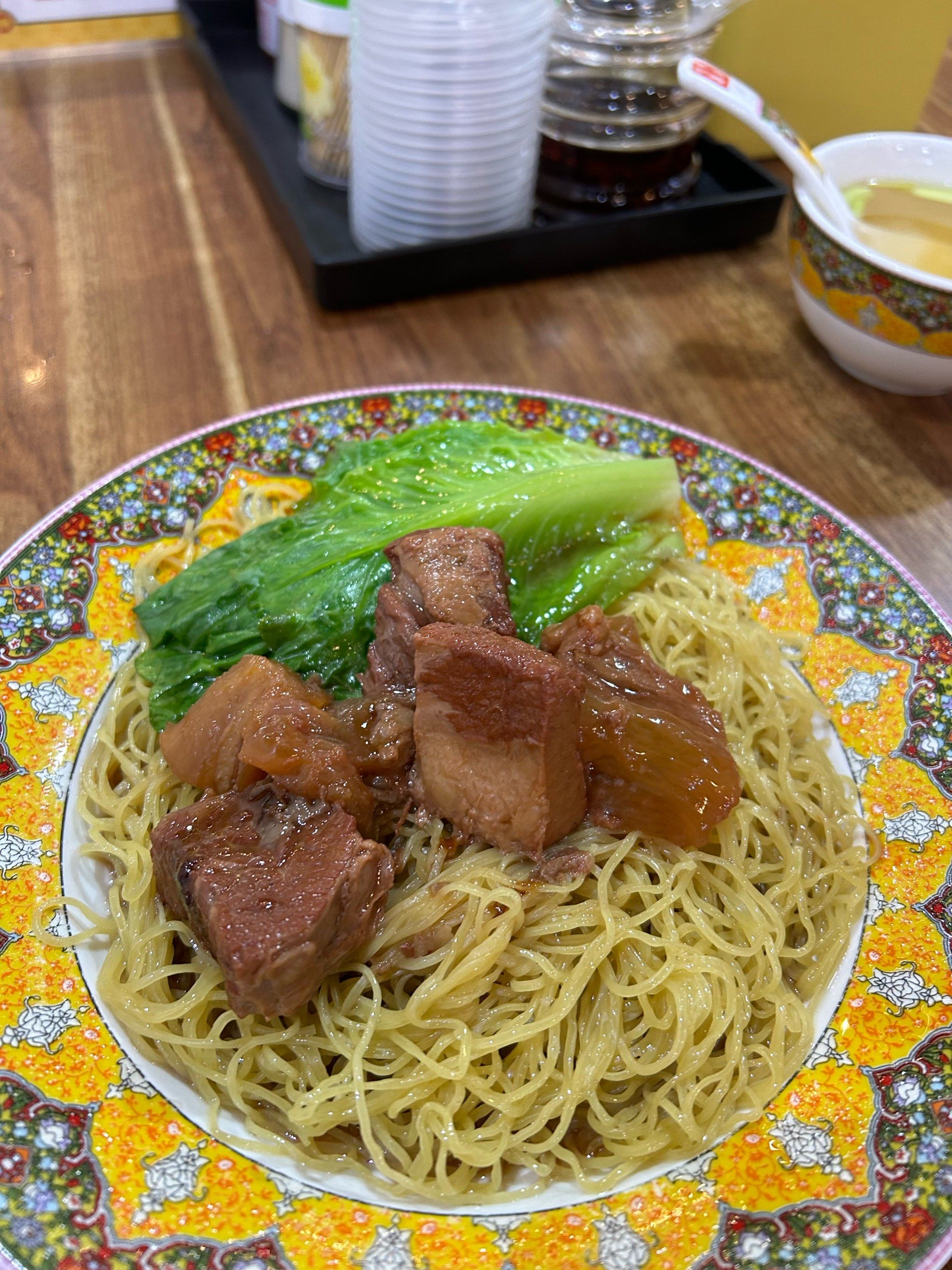 天天领红包牛腩捞面的牛腩让人有些失望