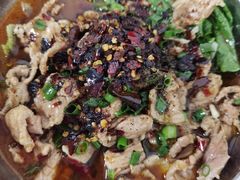 水煮肉片-胖哥家藏菜(护国路店)