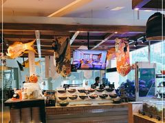 自助取餐区-怡咖啡海鲜自助餐厅(浦东香格里拉店)