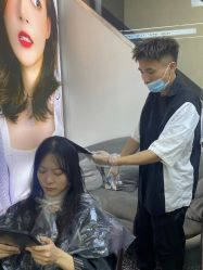 -藤野造型专业烫染接发