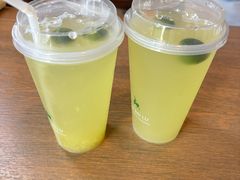 青柠冰桔茶-新白鹿餐厅(城西银泰城店)