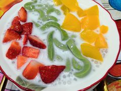 士多啤梨芒果绿茶拉面-甜心妈妈·榴莲星级糖水(北京路总店)