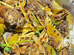 主打的干锅鸭头-安诚居干锅鸭头(八角店)