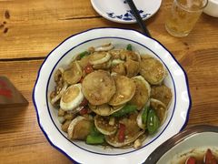 辣炒茄子-传统菜农庄(皇姑路店)
