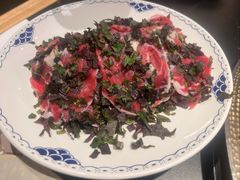 紫苏牛肉-廖掌柜·重庆鲜货火锅(上海首店)