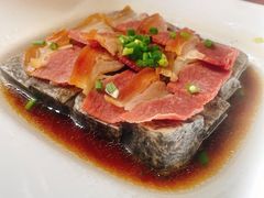 火腿蒸臭豆腐-披云山庄