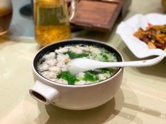 鲜嫩黄花鱼丸汤-将相和·海鲜蒸饺大连菜