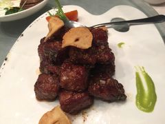青芥香蒜牛肉粒-唐廊烤鸭店(工体店)