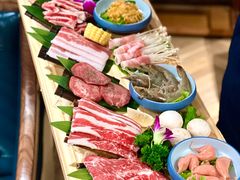 -明洞阿姨·韩式酱蟹烤肉·创意料理(三元桥店)