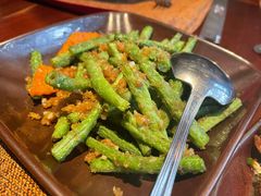 虾酱炒四季豆-花马天堂云南餐厅 Lost Heaven(高邮路店)