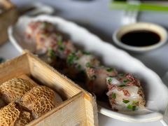 原粒脆皮鲜虾红粉米肠-侨美·唐荔园·40年地道粤菜