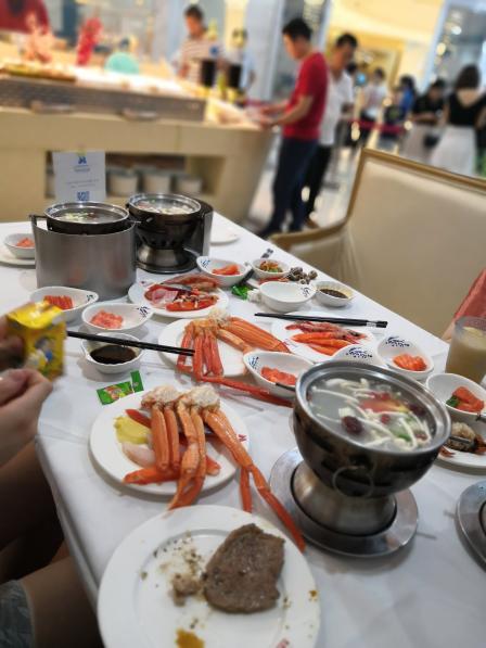 北京合生汇自助餐海鲜图片