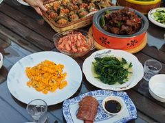 -七的湖·晚芳亭·阳澄湖农家菜·大闸蟹(莲花岛店)