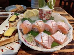 三文鱼腩刺身-小川洋风料理(汉街店)