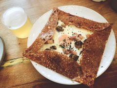 鸡蛋蘑菇熏肉荞麦可丽饼-RAC BAR(安福路店)