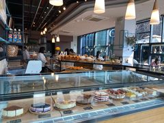 面包甜点陈列柜-麦田工坊(月湖店)